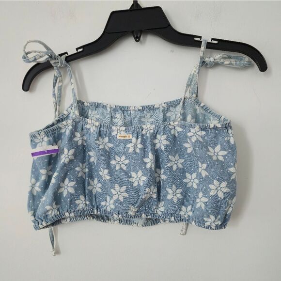 Billabong Wrangler Floral Crop Top New - Picture 4 of 9